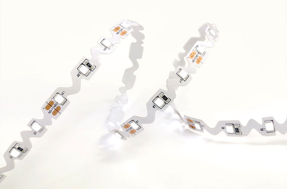 Bendable White Flexible Strip 2835