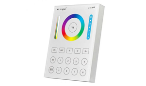 B8 RF RGBW 8-Zone Touch Panel