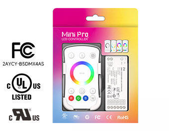 M4A+P4 Mini Pro RGBW Controller Set