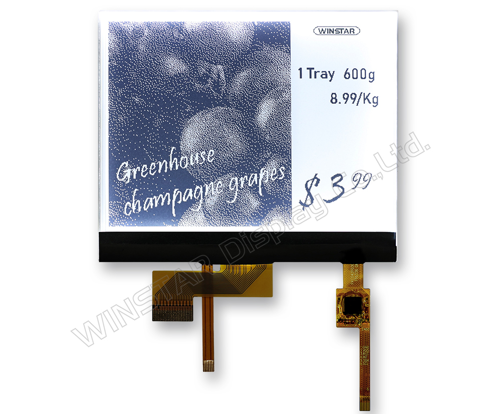 4.2 inch EPD 400x300 with Front Light and Capacitive Touch