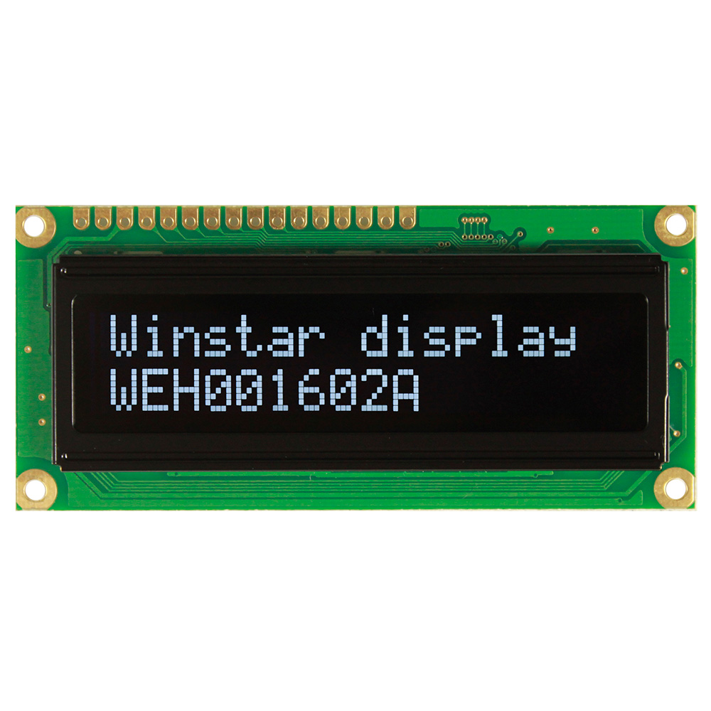 16x2 Character OLED Display