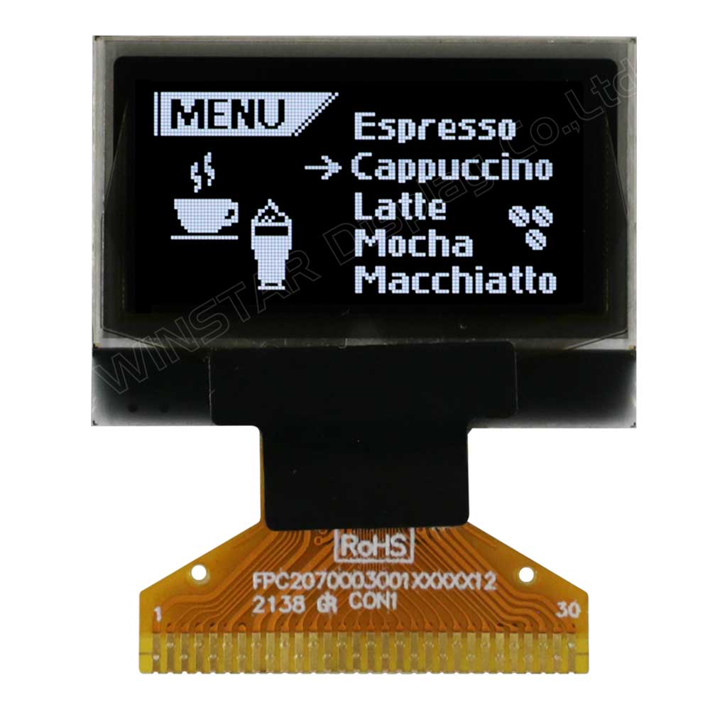 0.96 inch Dual Colour Miniature OLED