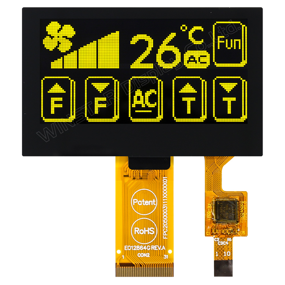 2.42 inch 128x64 Graphic CTP Touch OLED