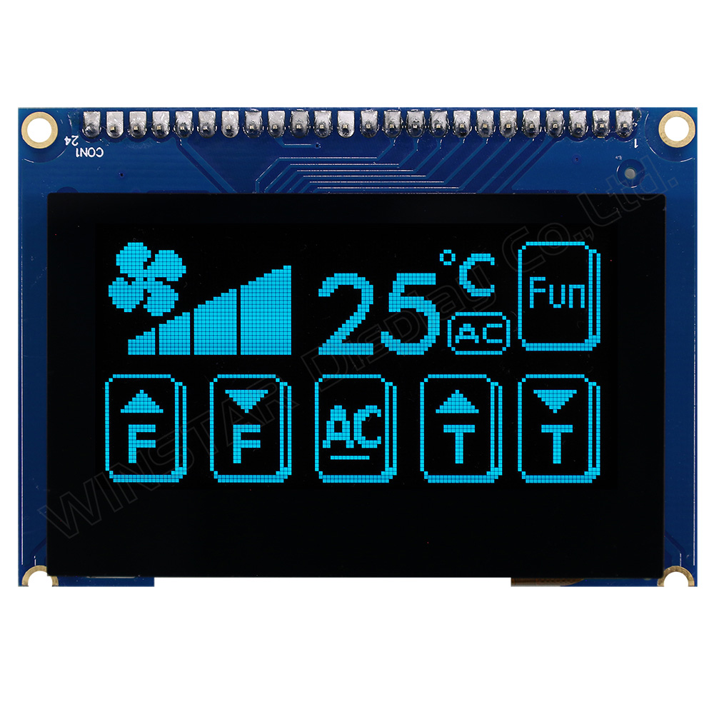 2.42 inch 128x64 Graphic CTP Touch OLED with PCB