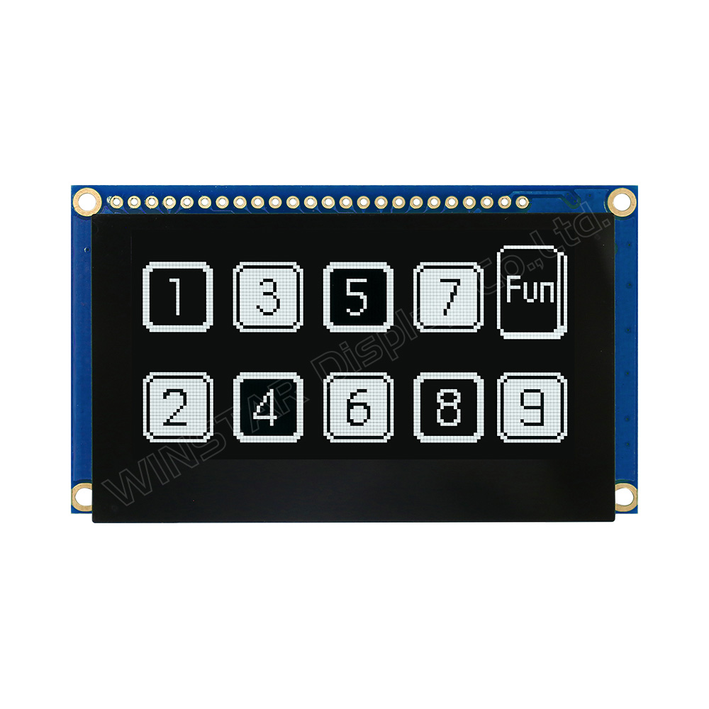 2.7 inch 128x64 Graphic CTP OLED with PCB