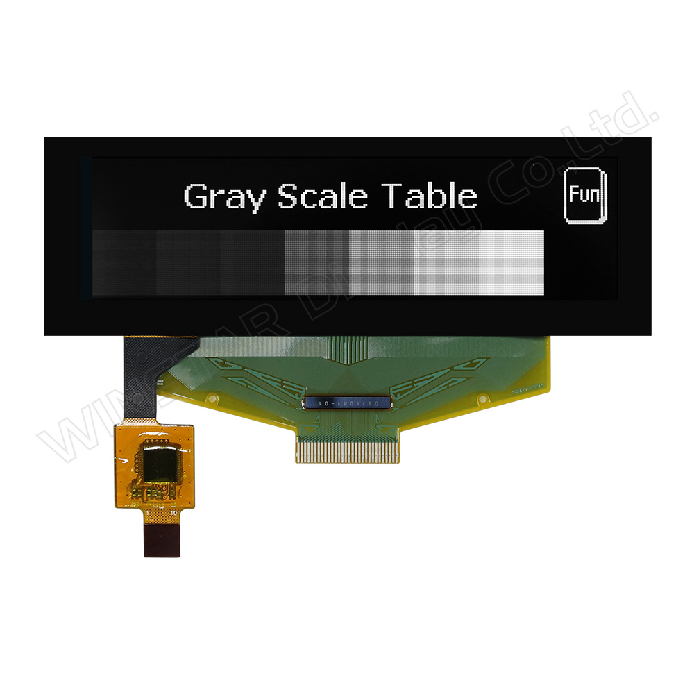 3.12 inch 256x64 OLED Display with CTP Touch