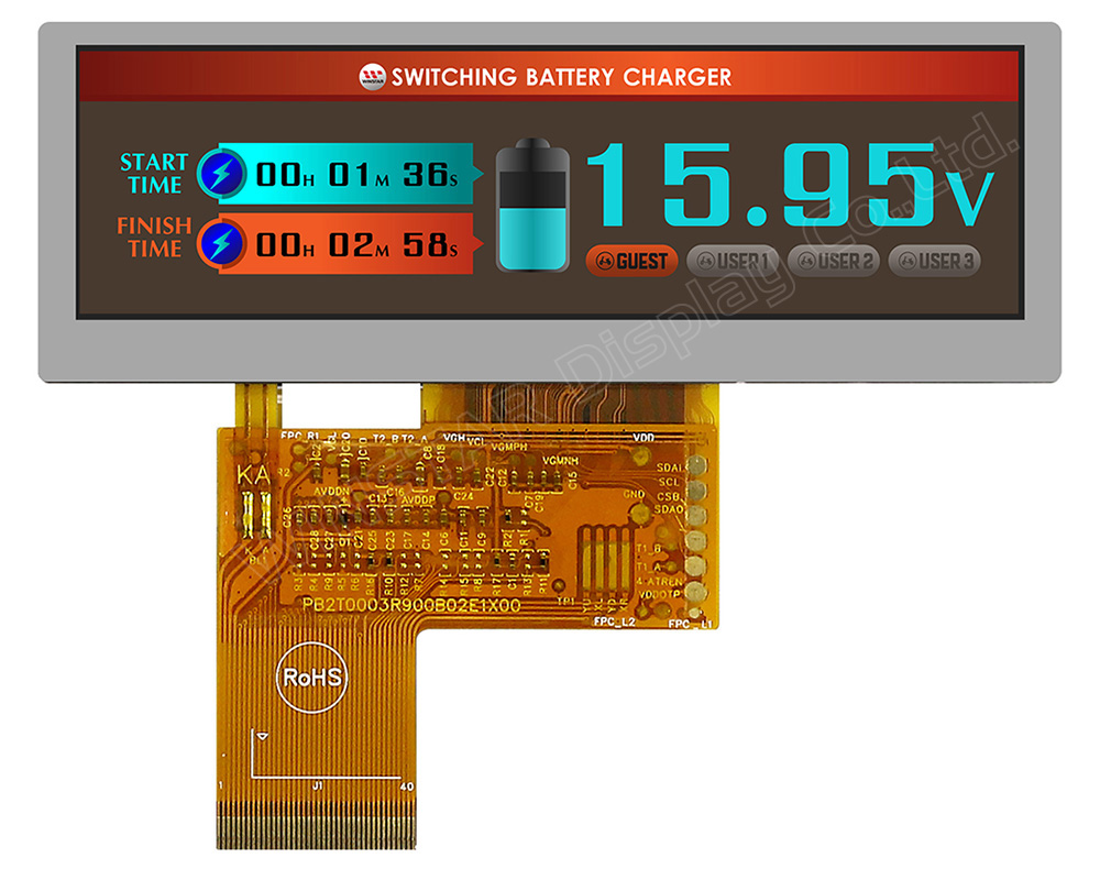 3.9 inch Bar TFT Display