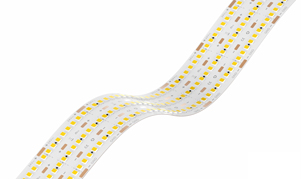 Wide Flexible strip 36mm 3-row 720 LEDs/metre