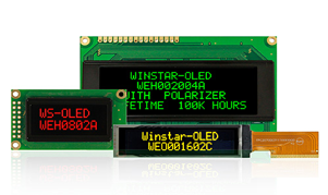 Character OLED Displays